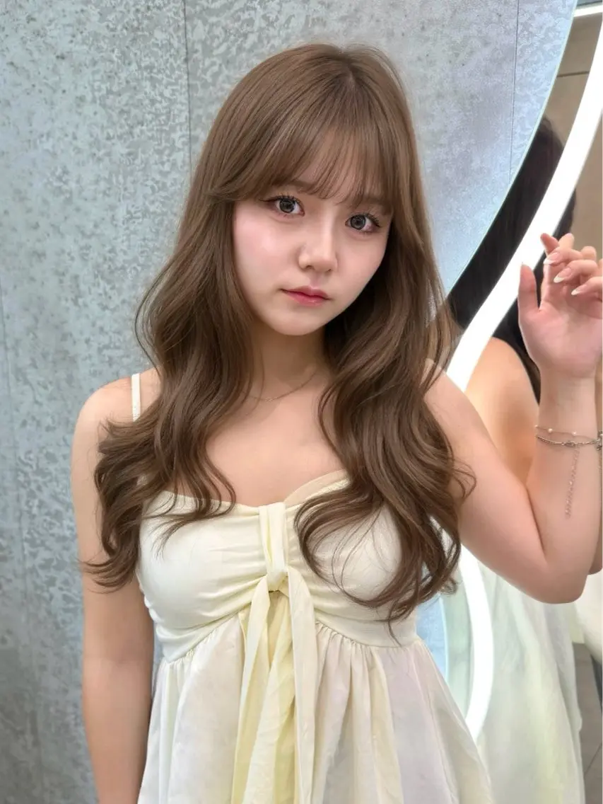 ロング 浦和/透明感カラー✨ 似合わせ💎ジュエリのヘアスタイル