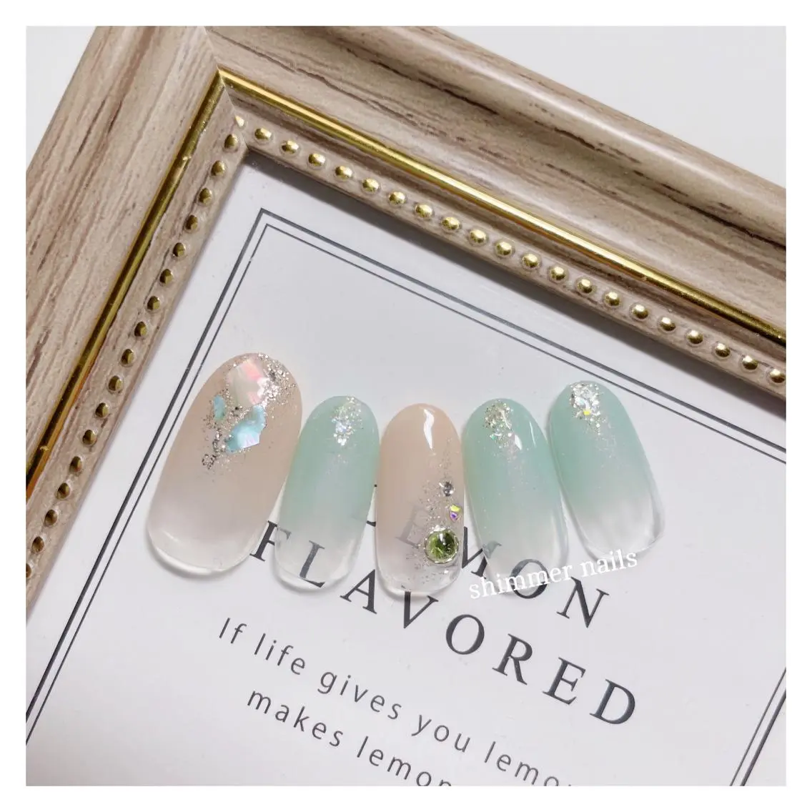 ネイル shimmer nailsのネイルデザイン