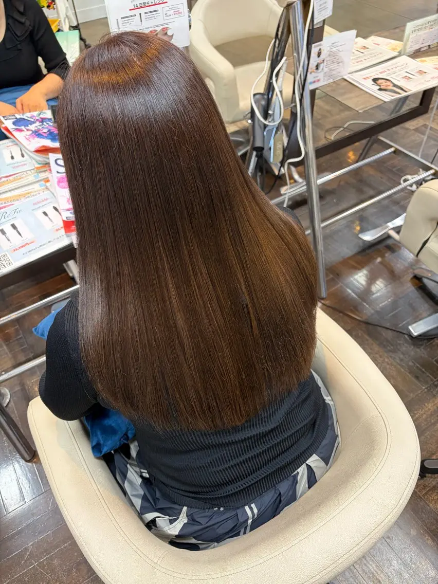 ロング カット ヘアカラー <髪質改善>河野 🍑AVANCE.のヘアスタイル