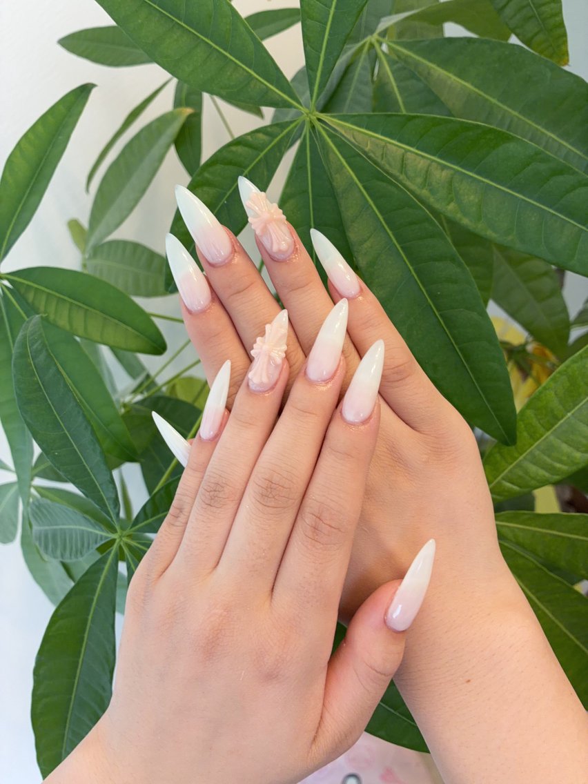 ネイル アートネイル オーロラネイル チークネイル フラワーネイル フレンチネイル ハンドネイル Lienbeauty RiRiのマツエク・マツパデザイン