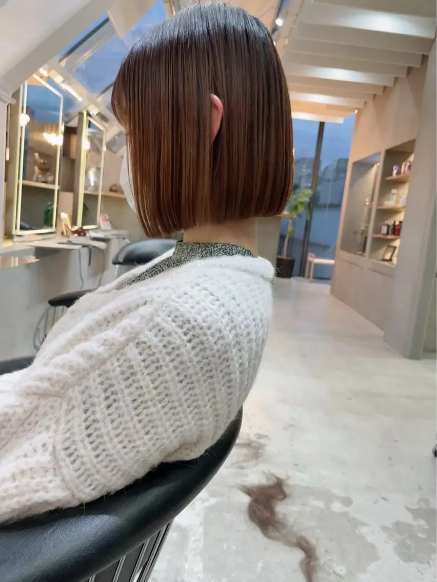 ショート ‎🤍髪質改善‎🤍 レイヤーカット‎🤍のヘアスタイル