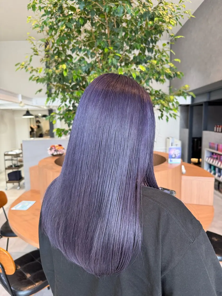 ロング カラー 透明感カラー ヘアカラー ayaka |トレンドヘアのヘアスタイル