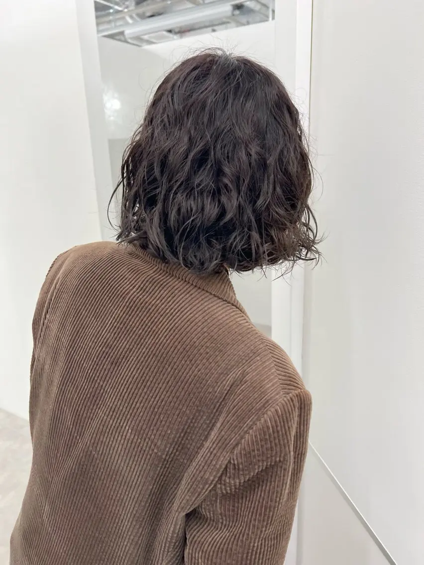 ショート パーマ ボブ 🉐メンズヘア特化 men's/ケンイチのヘアスタイル