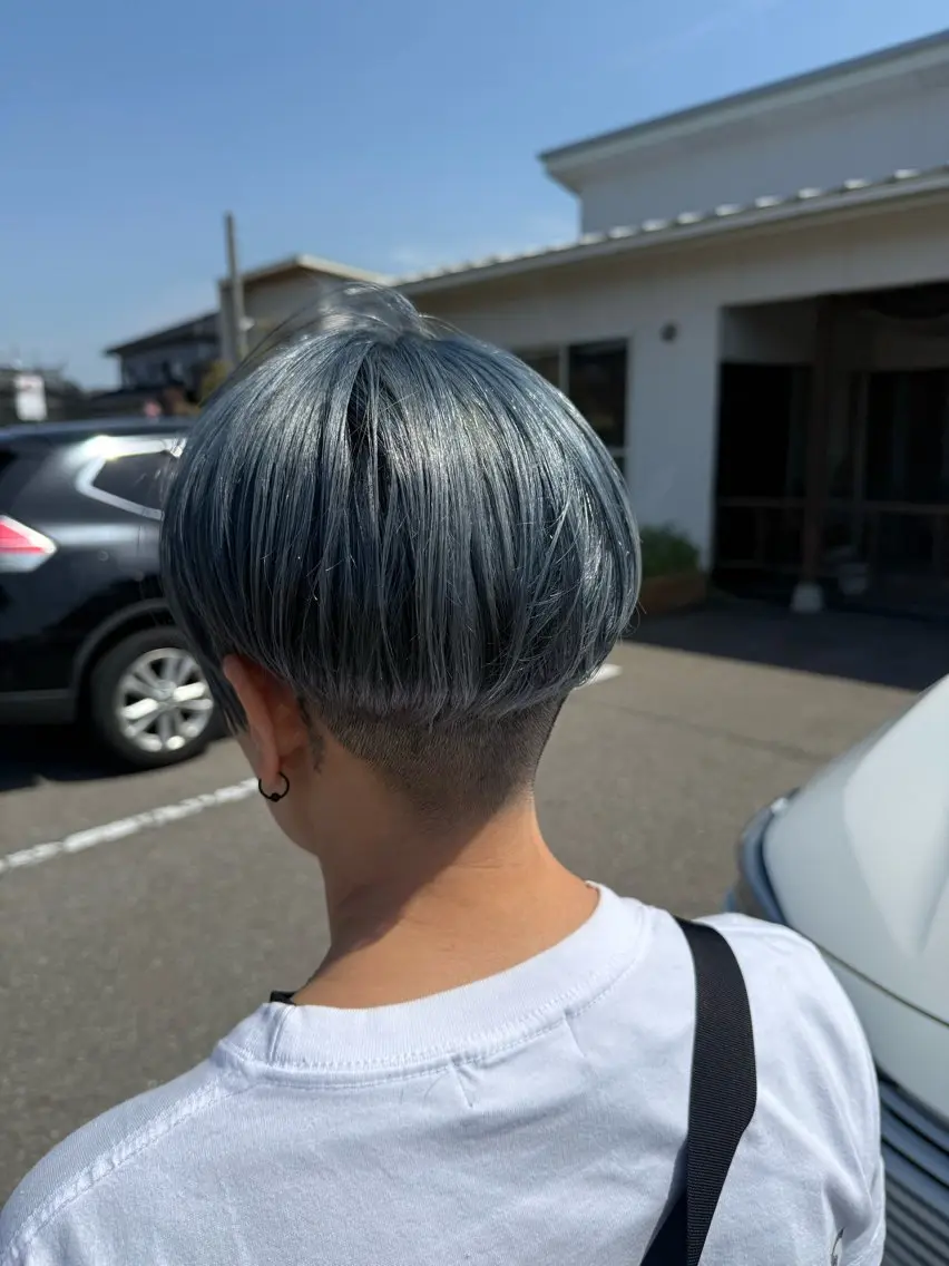 カラー ヘアカラー タガミ リンカのヘアスタイル