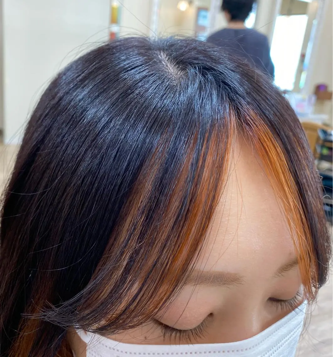 カラー SALOWIN栄 高須大貴のヘアスタイル