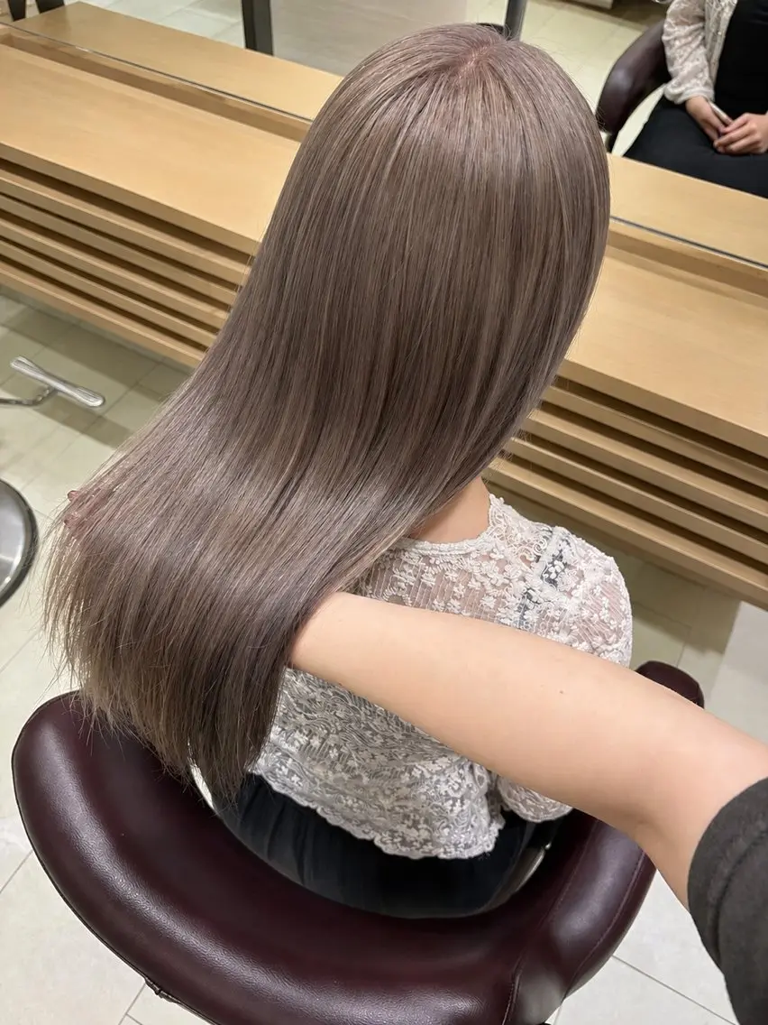 ロング カラー sakura🎀/ ハイトーン/カラーのヘアスタイル