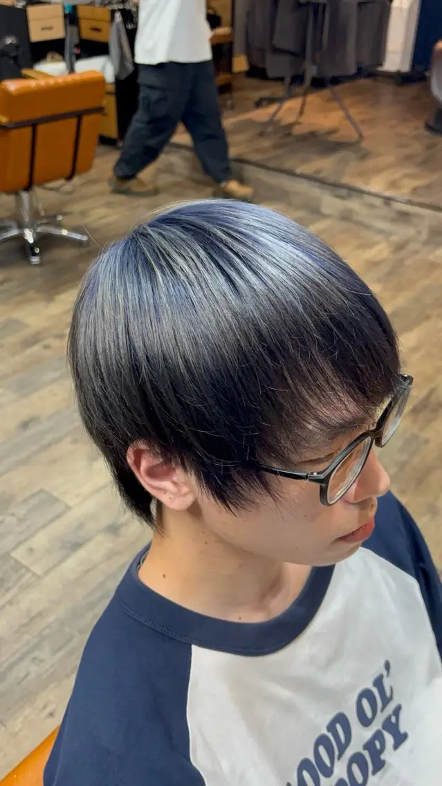 カラー メンズ 後藤 慶斗のヘアスタイル