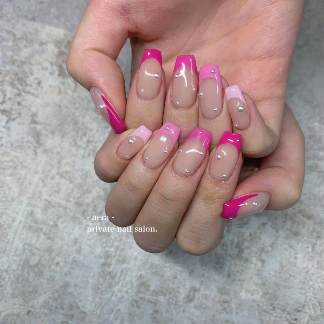 ネイル AERA nail shino🐱⸝꙳のネイルデザイン