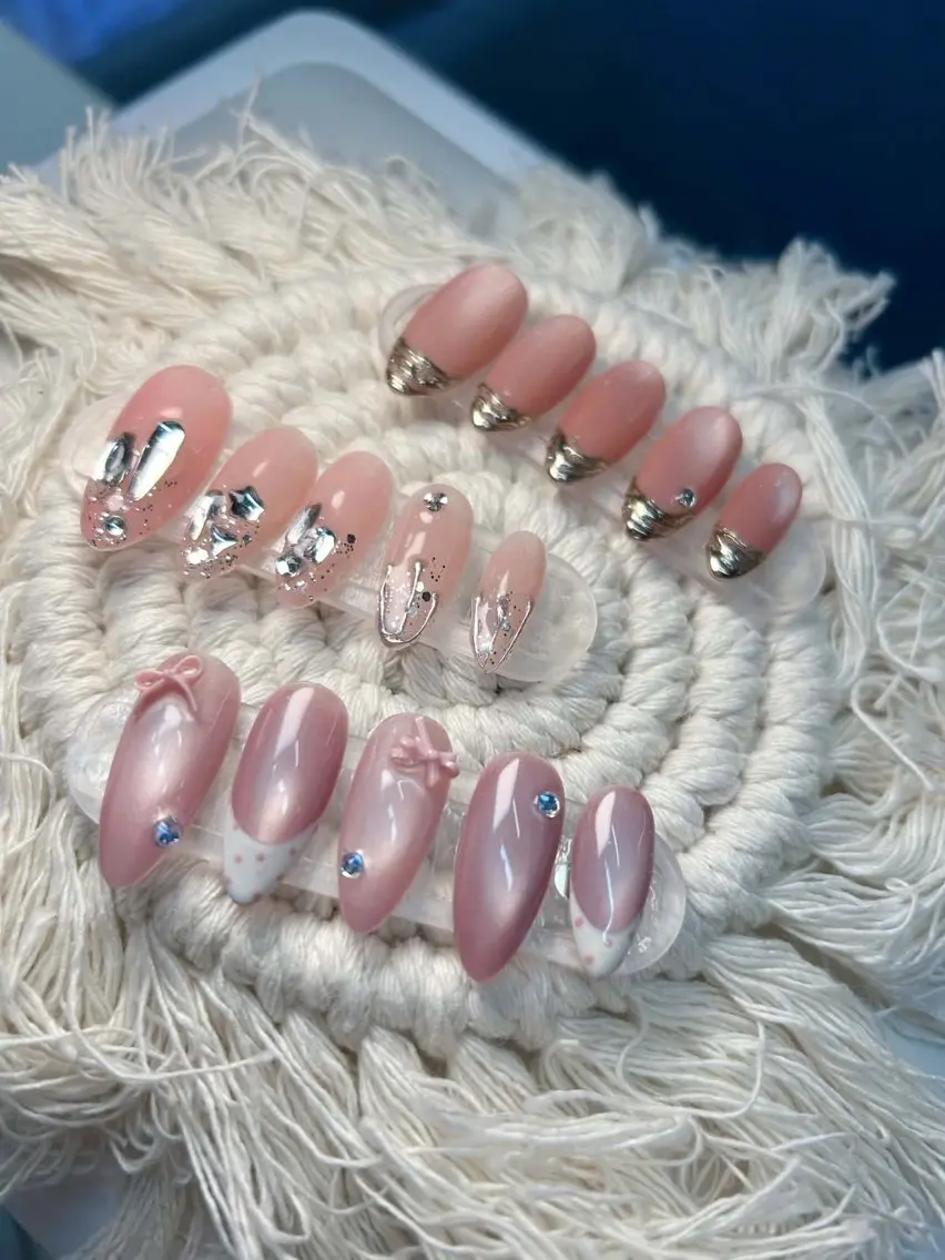 ネイル アートネイル ハンドネイル Gold Nail はなのネイルデザイン