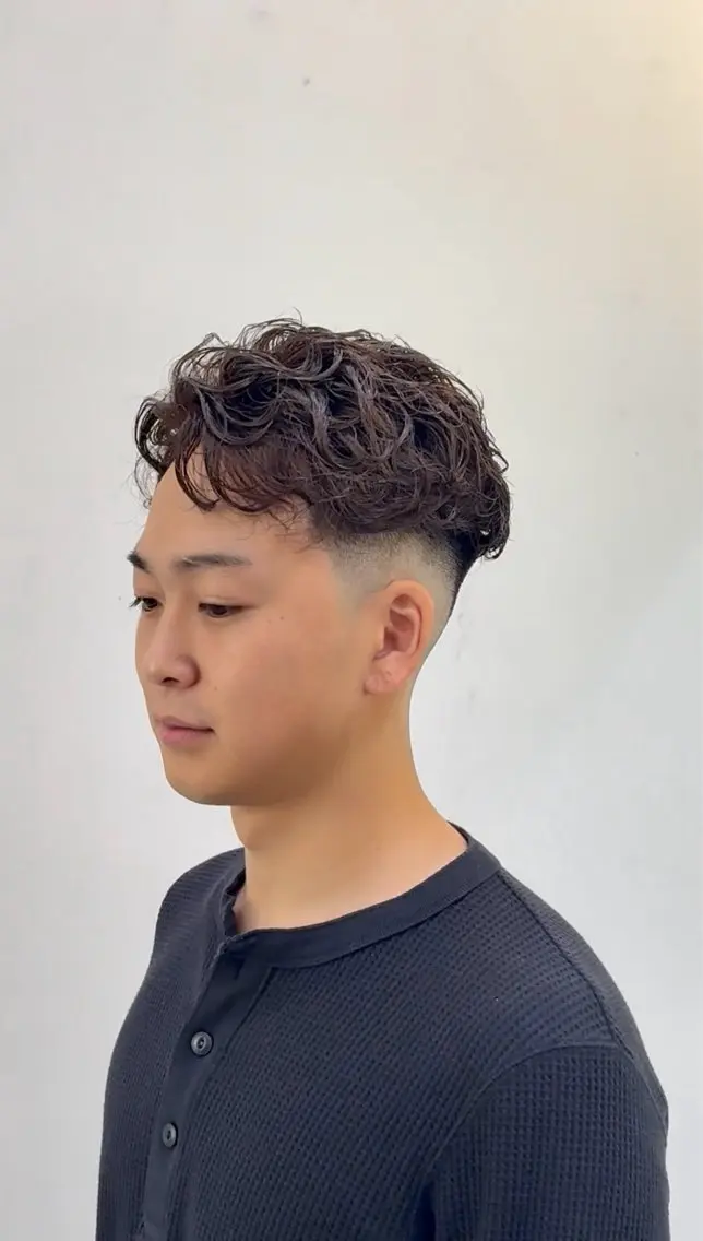 メンズ カット パーマ メンズカット×パーマ ガチ勢🔥zionのヘアスタイル