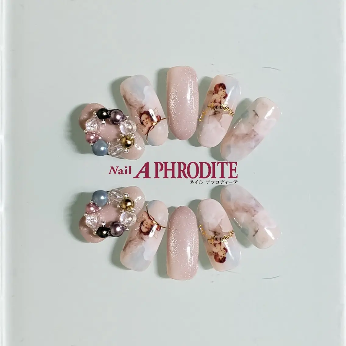 ネイル ジェルネイル ニュアンスネイル スカルプネイル ソフトジェル ネイルチップ Nail Aphroditeのネイルデザイン