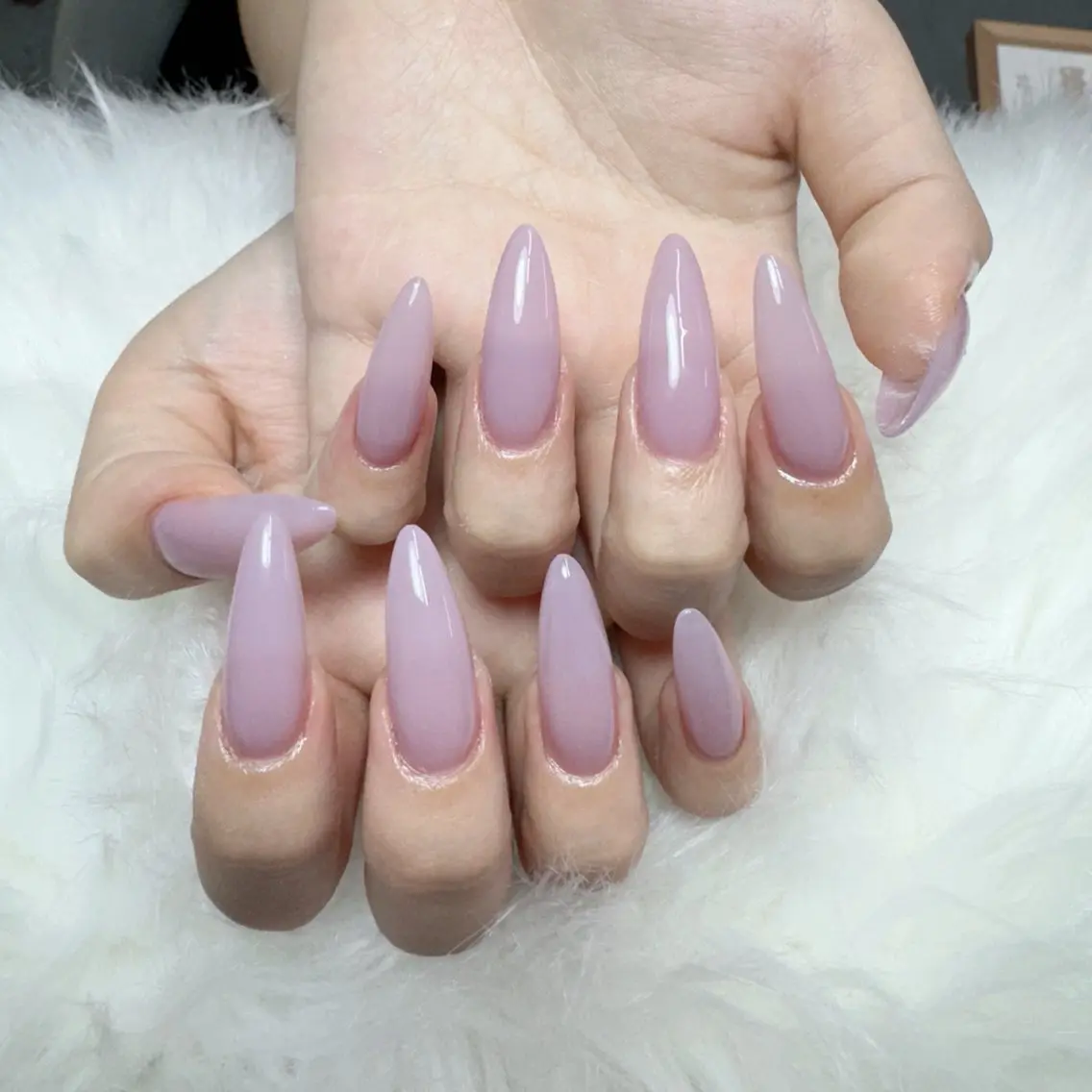 ネイル ハンドネイル 🎀nana🫧 ワンホンネイル🎀のネイルデザイン