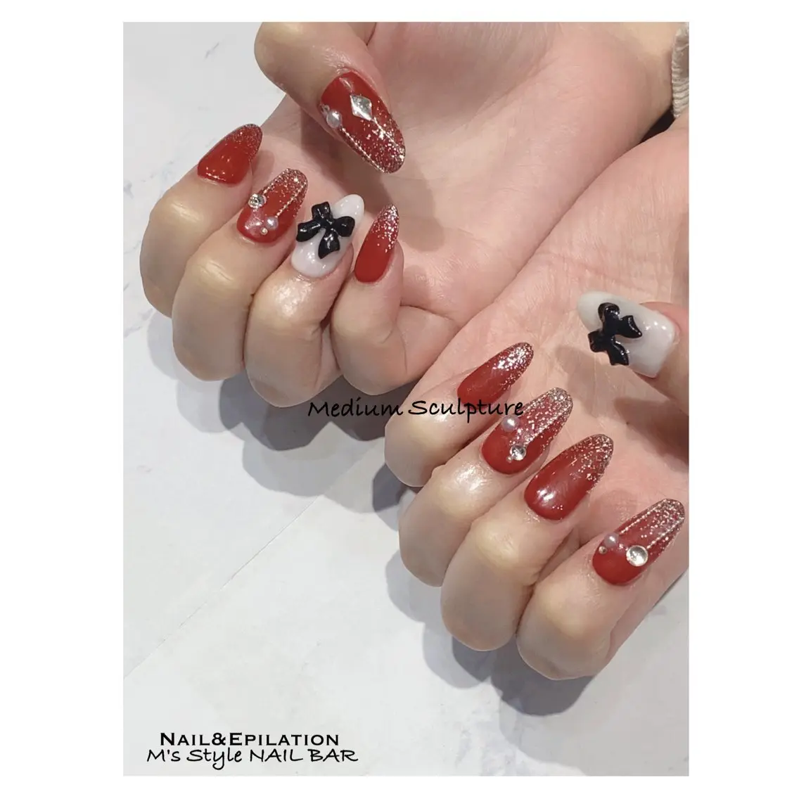 ネイル 成人式 フットネイル フレンチネイル ジェルネイル 韓国ネイル ハンドネイル M's Style NAIL BARのネイルデザイン