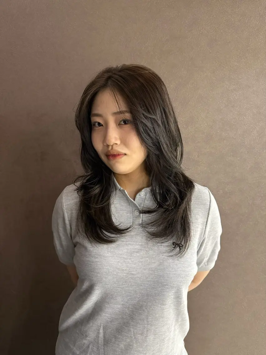 【トーンダウン】ワンカラー + トリートメント🖤🌚🪨🎱♟️🗿の写真