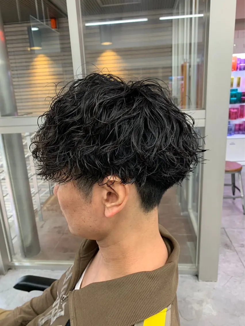 パーマ メンズ カット パーマ パーマ支持率No.1 ❤️🔥安成弾のヘアスタイル