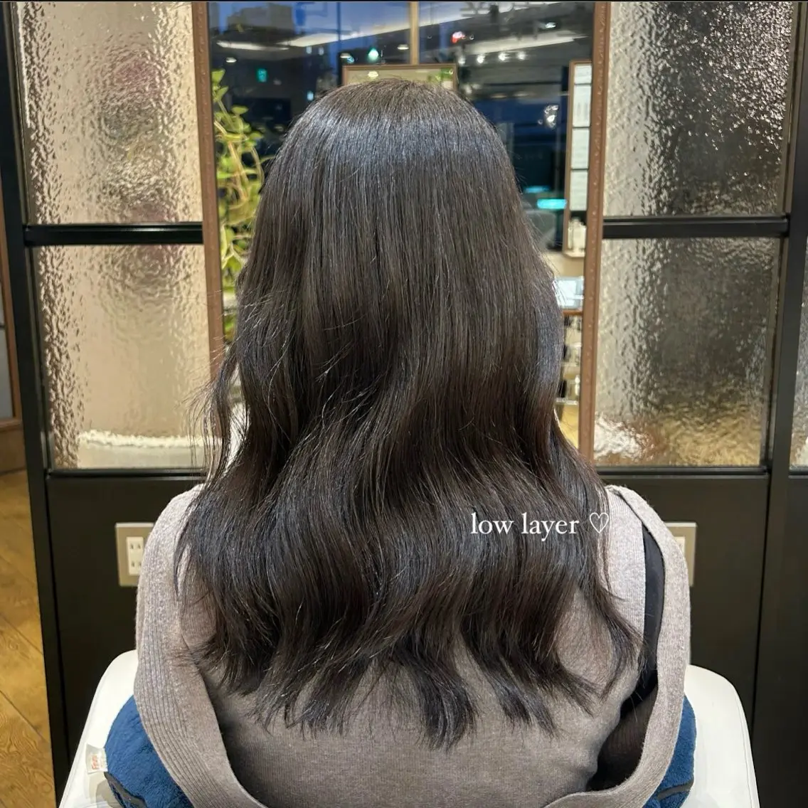 ロング カラー レイヤーカット 🫧 河内 瑠莉  🫧のヘアスタイル
