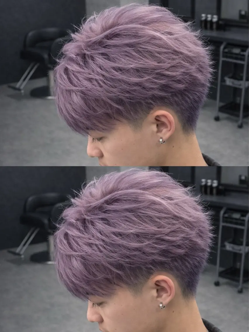 ミディアム カラー ヘアアレンジ メンズ ミディアムパーマ メンズパーマ メンズツイストパーマ 波巻きパーマ ツイストパーマ カット トリートメント ヘッドスパ ヘアセット メンズフェザーパーマ 💫曲がる縮毛矯正のヘアスタイル