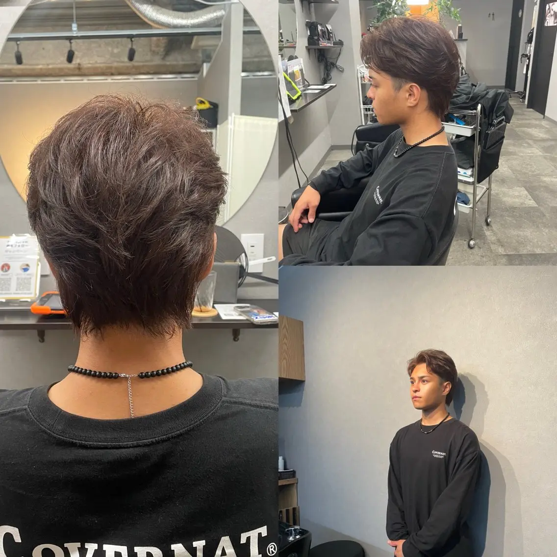 ショート カラー メンズ 🌹ミラクル美容師 🌹くっぽのヘアスタイル