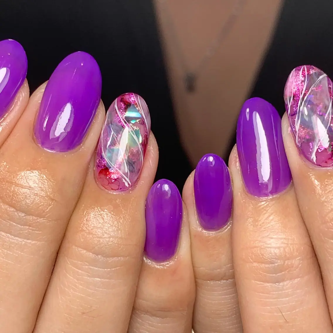 ネイル ワンカラーネイル salon Noelのネイルデザイン