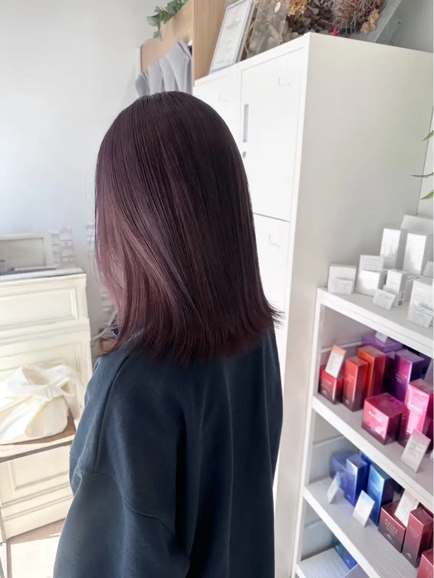 ミディアム YU RAのヘアスタイル