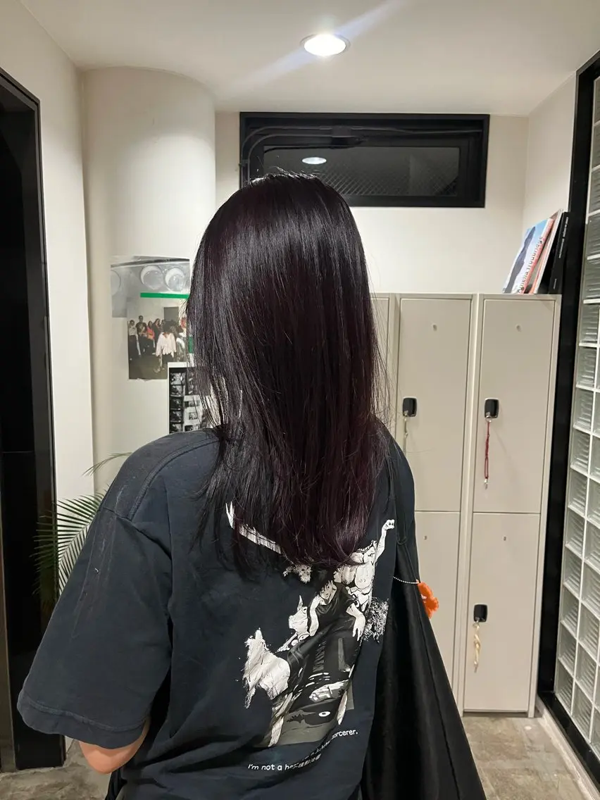 セミロング カラー レイヤーカット 🟡ひろの/ツヤ カラー/髪質改善🟡のヘアスタイル