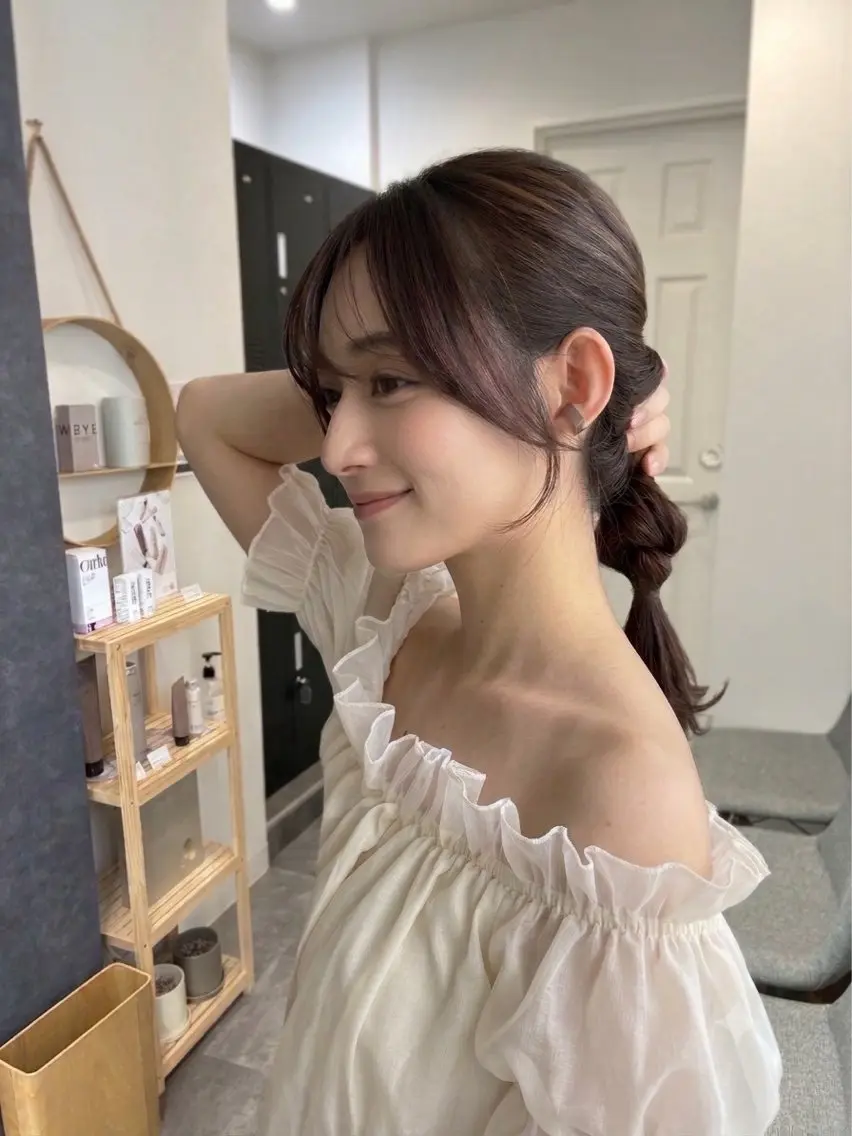 カット ヘアカラー 奥村 奈々加のヘアスタイル