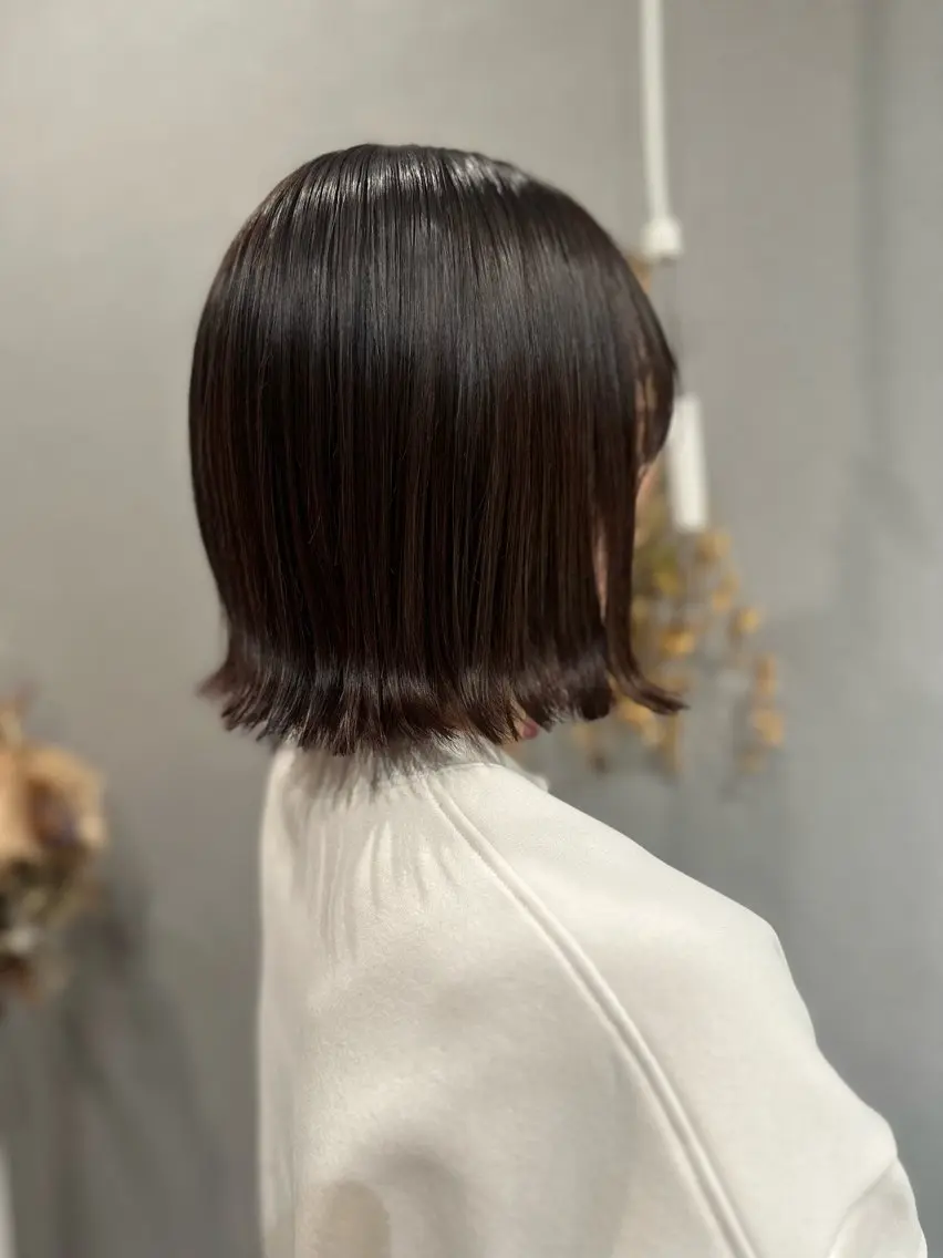 ショート カラー カット ヘアカラー トリートメント K Harukaのヘアスタイル