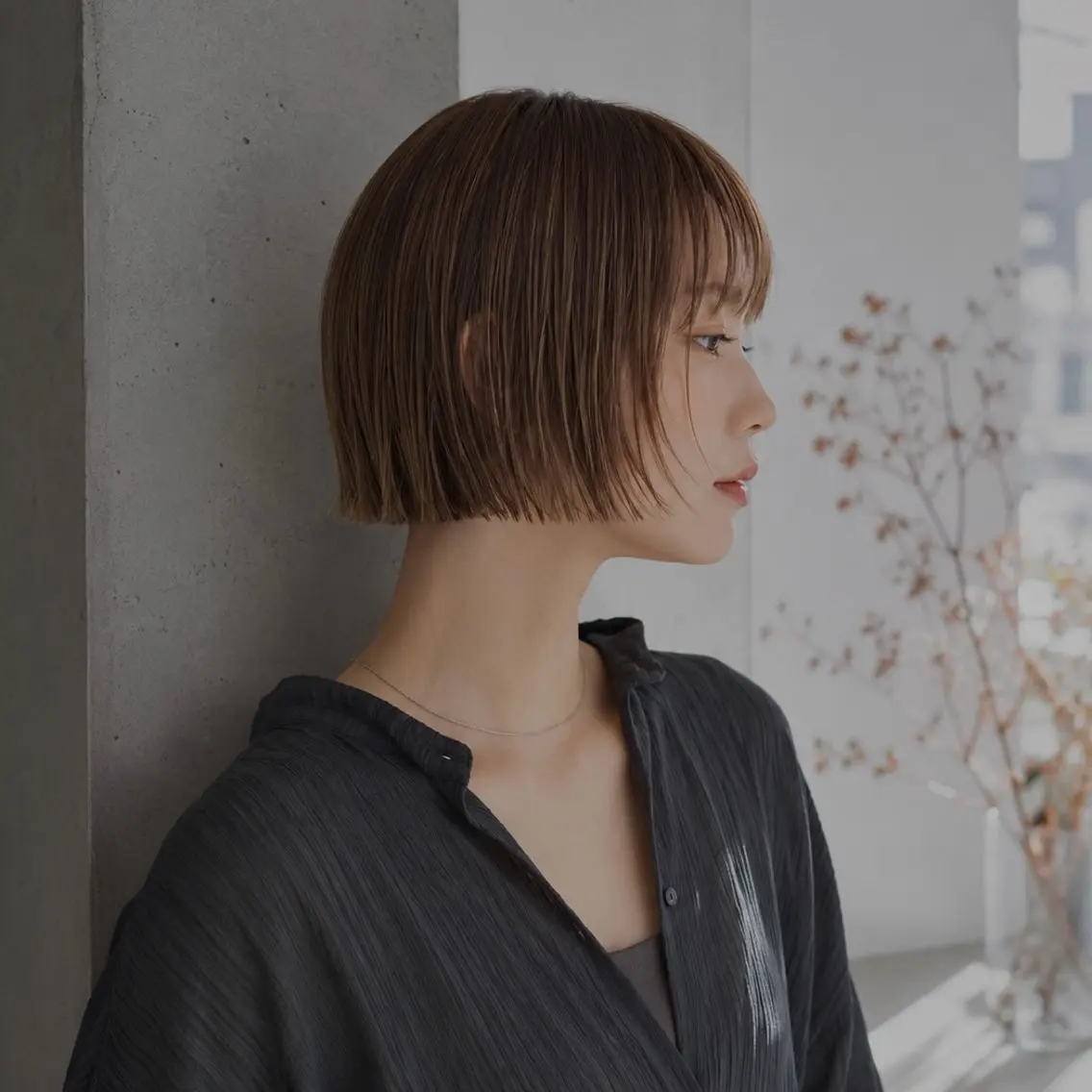 ミディアム カット ヘアカラー カット特化 /BLUET/新宿のヘアスタイル