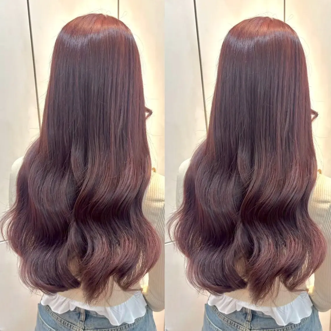 カラー ブリーチ ブリーチなしカラー ピンクカラー ヘアカラー ヘアメ🎀ハイトーン 🩵エクステ🪄しほのヘアスタイル