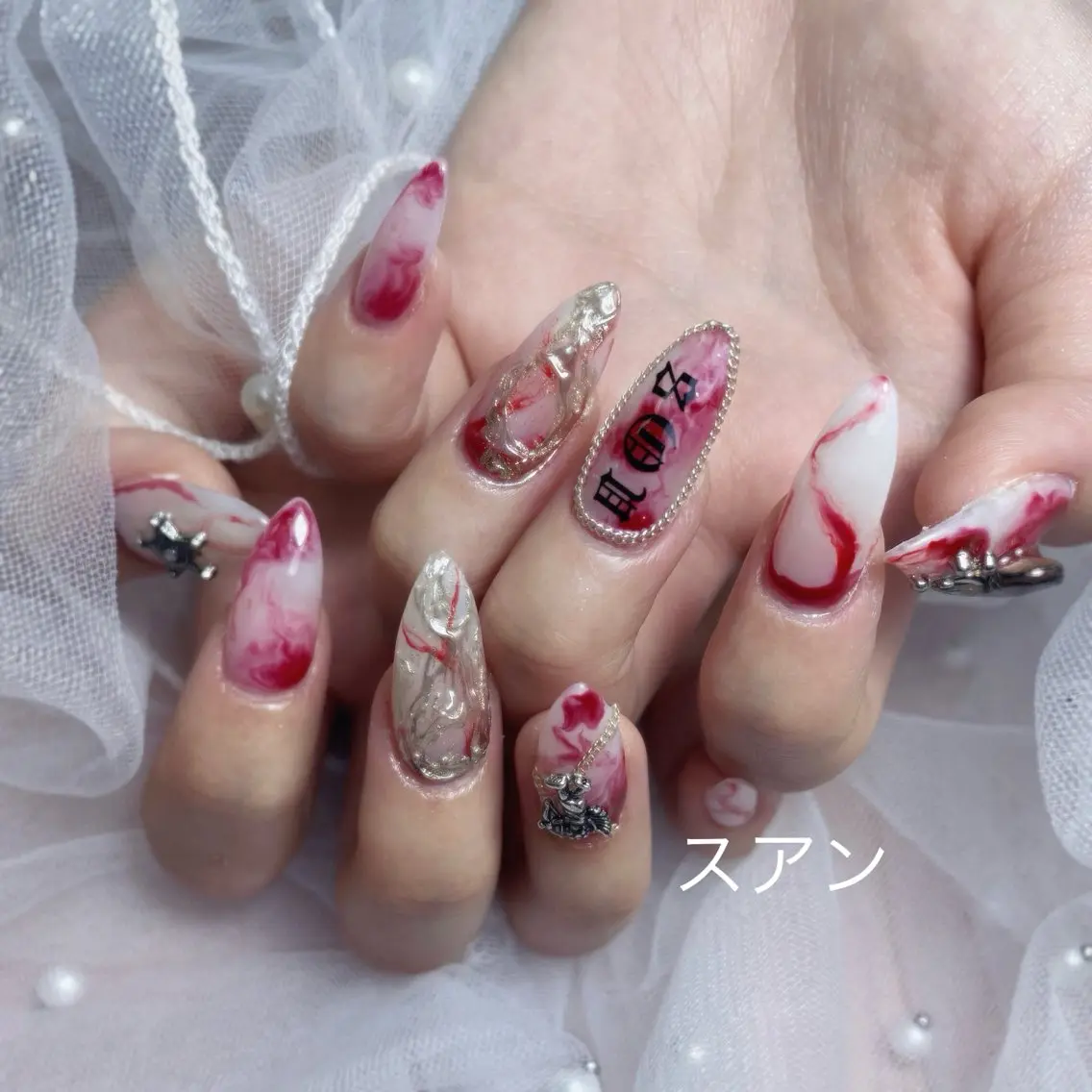 ネイル ハンドネイル princess スカルプ専門店のネイルデザイン