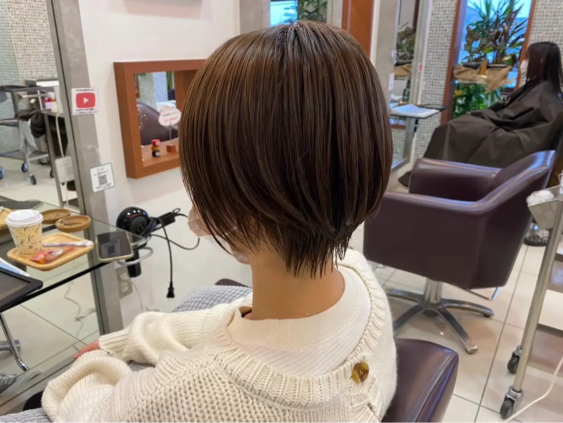 5cm以上カットとトリートメント(Aujua)の写真