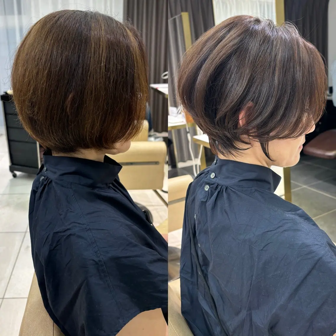 ショート カット トリートメント 💐ショート/レイヤ ー💐荒砂のヘアスタイル