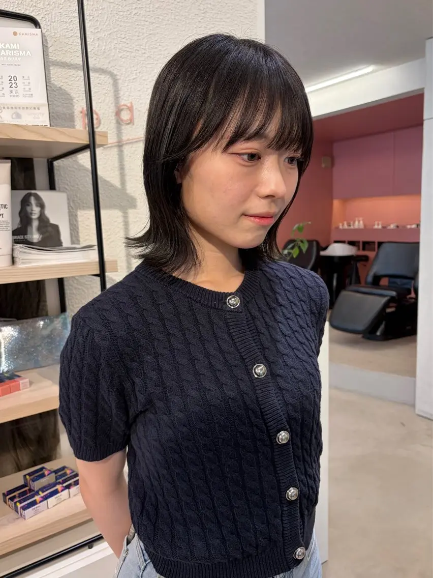 【顔まわりの垢抜けに💕】【✂️似合わせ前髪・顔まわりカット✂️】( 前髪、顔まわり〜おくれ毛を含むカットです)の写真