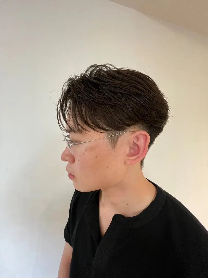 メンズ 三田 真穂のヘアスタイル