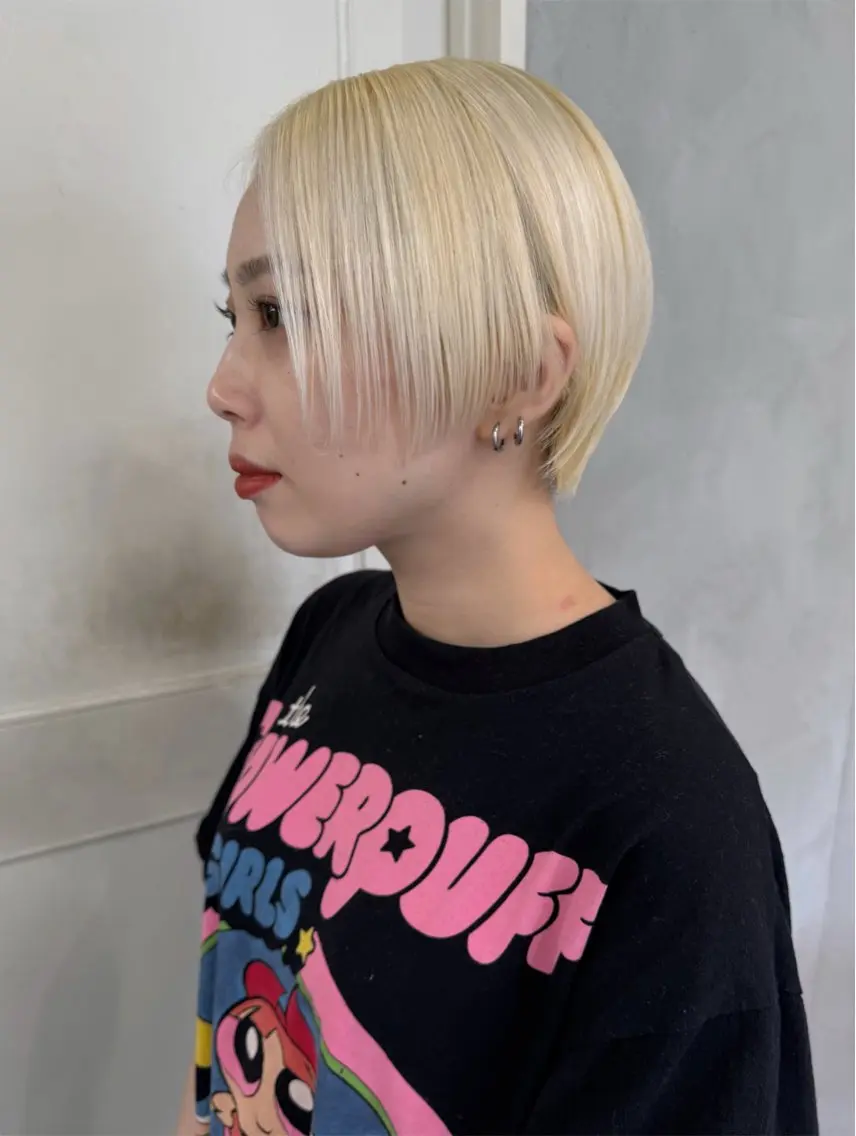 ショート カラー カット ヘアカラー RorriM natsuのヘアスタイル