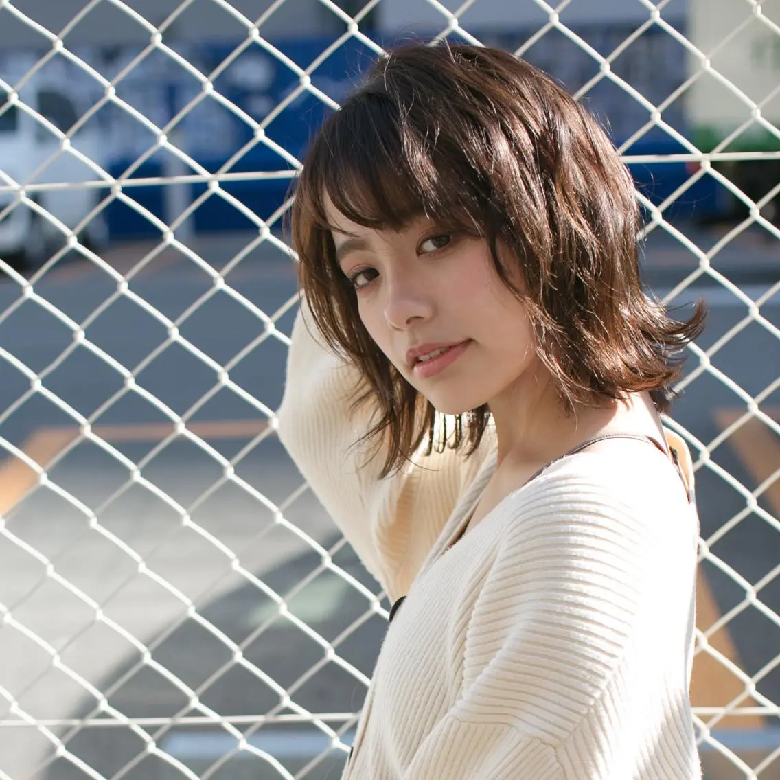 ショート カラー ボブウルフ/ボブ Satsuki【名駅のヘアスタイル