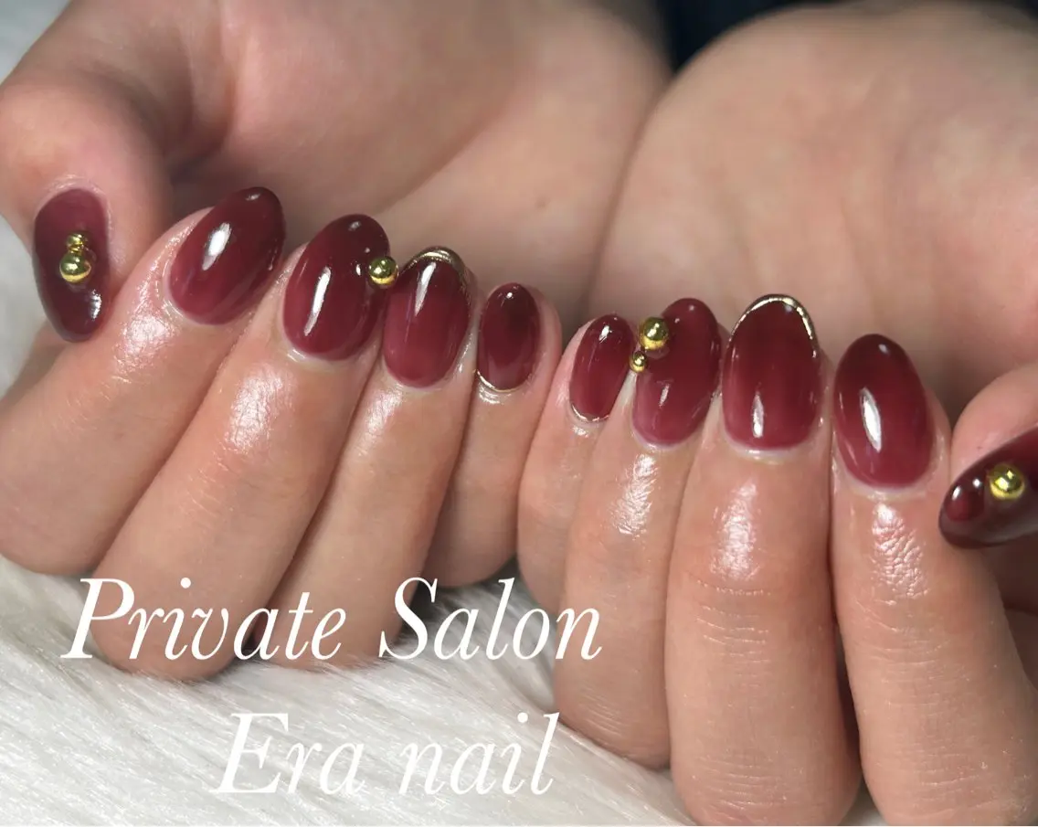 ネイル シンプルネイル ハンドネイル Era nailのネイルデザイン