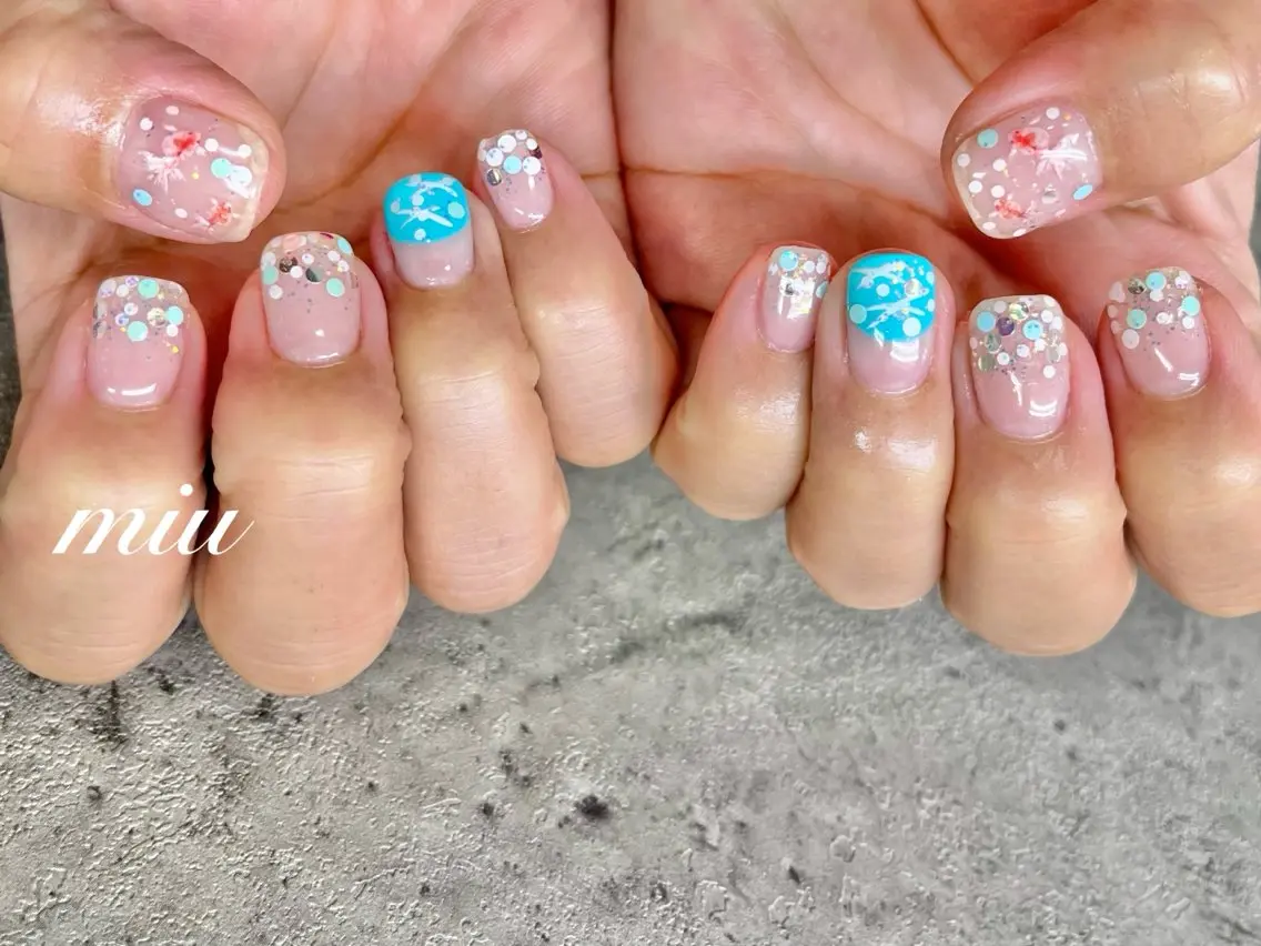 ネイル ハンドネイル miu nail 🐾mihoのネイルデザイン