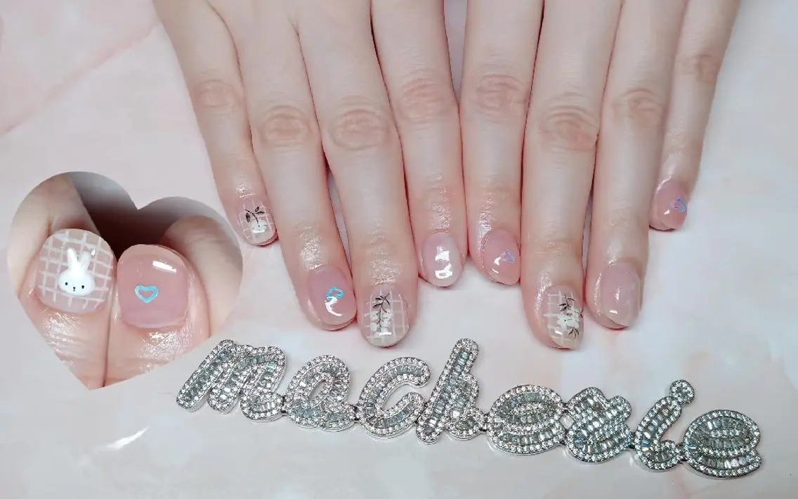 ネイル 持ち込み 春ネイル ハンドネイル Nail Salon macherieのネイルデザイン