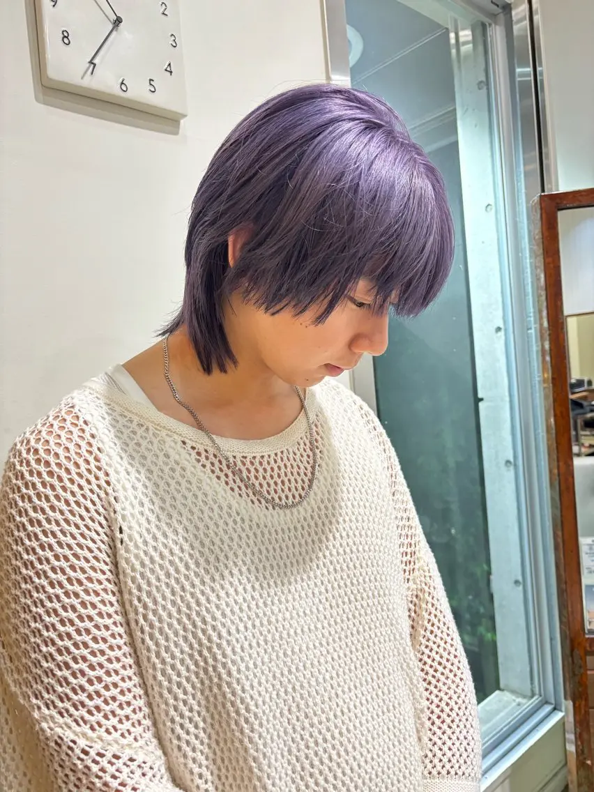カラー ブリーチ YUI/アイブロウ/ 透明感カラー✨のヘアスタイル