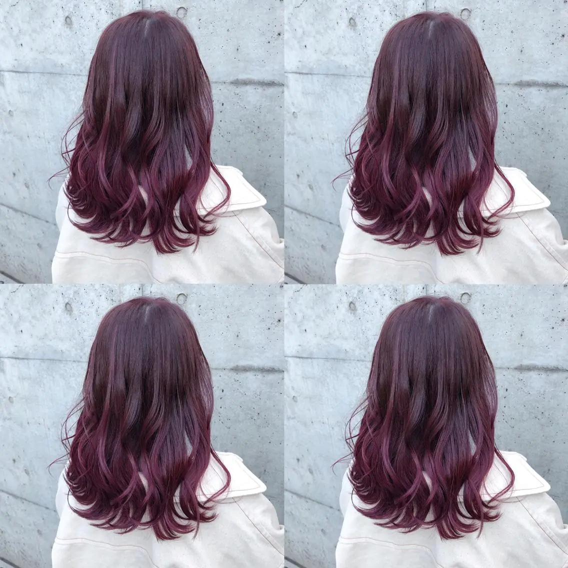 ロング カラー ヘアアレンジ メンズ キッズ カット ヘアカラー トリートメント 💟Chloe原宿店 🩶ハイトーンのヘアスタイル