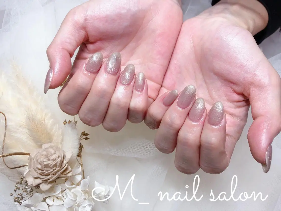 ネイル ワンカラーネイル M_ nail salonのネイルデザイン
