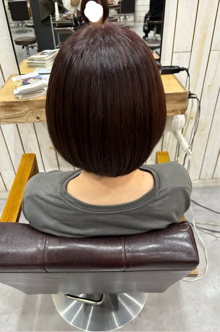 カラー ラベンダーカラー littlelink Mikuのヘアスタイル