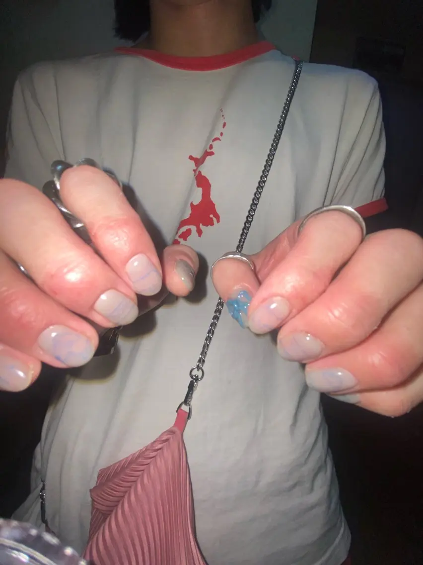 メンズ ネイル 個性派🌺推しネイル 💅💞hota🐇のネイルデザイン