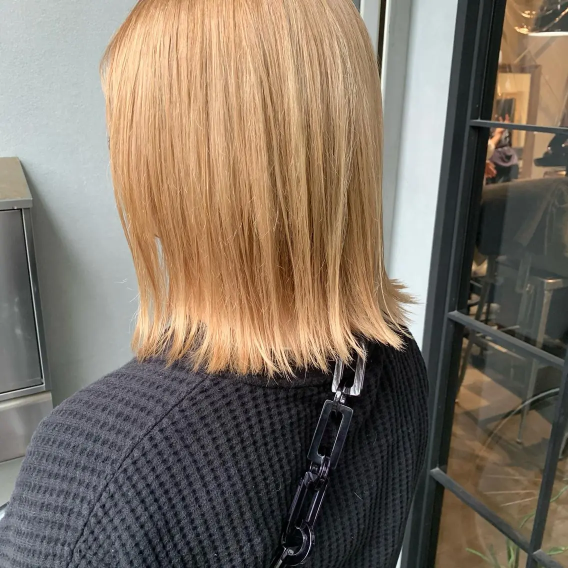 ミディアム 【ブリーチ髪質改善 パーマ】宮田浩章のヘアスタイル