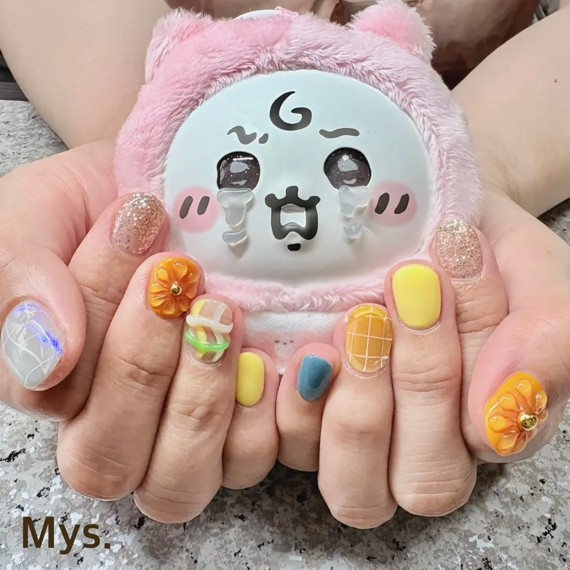 ネイル ハンドネイル Mys. 三上紗紀のネイルデザイン