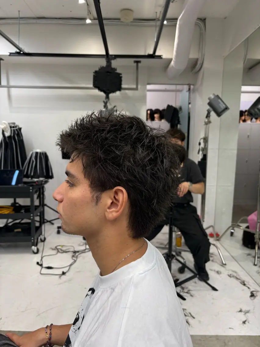パーマ メンズ カット パーマ fifth 清水睦月のヘアスタイル