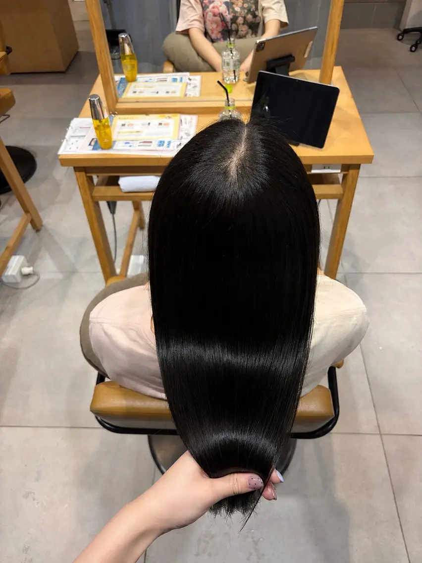 ロング カラー 透明感カラー 上大岡/カラーモデル nanoka🐈‍⬛のヘアスタイル