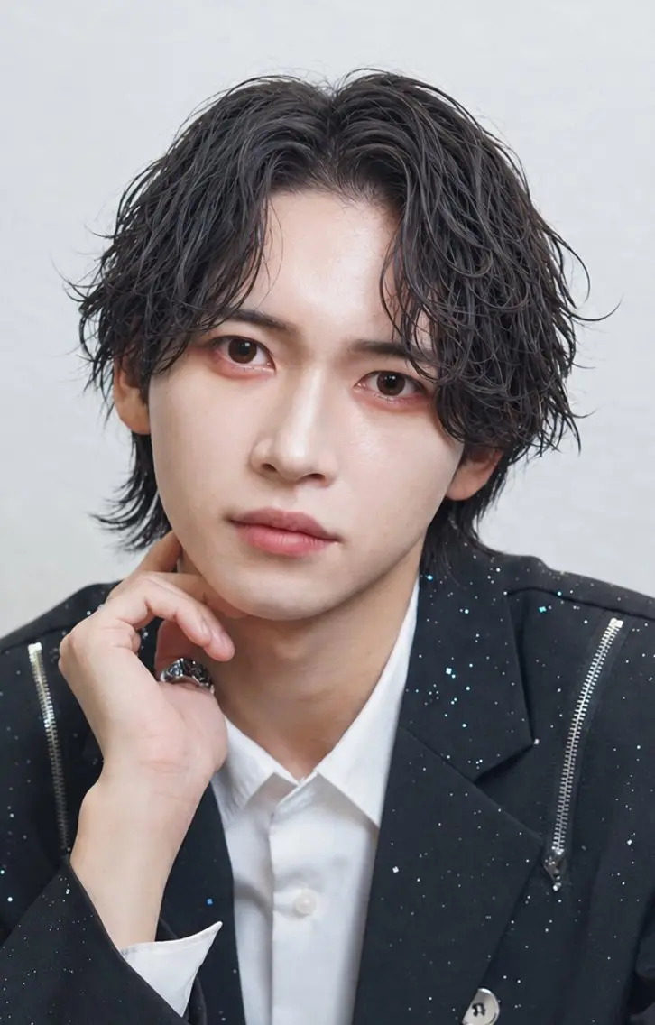 ショート カット パーマ 角戸 嵐のヘアスタイル