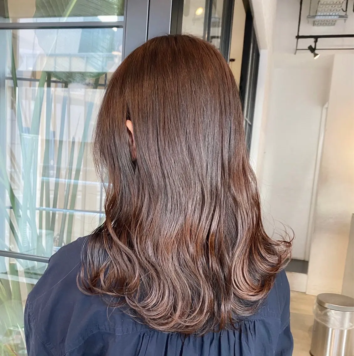 セミロング カラー カラーモデル募集中/ 新潟万代/ミユウ🩵のヘアスタイル